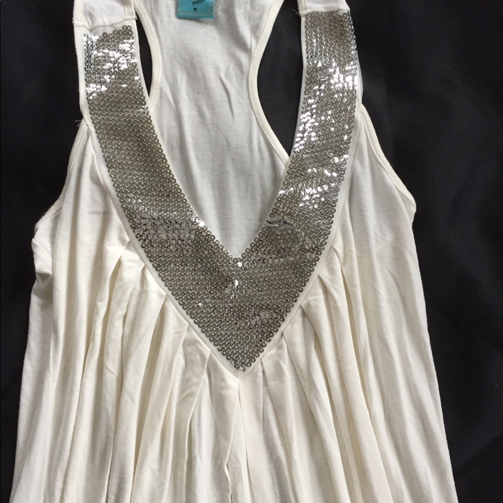 Tank top with sequin detail - Picture 8 of 8